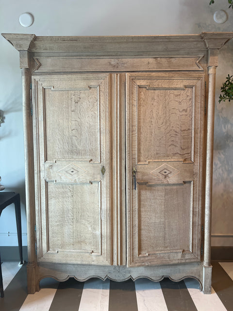 Bleached Oak Cabinet I