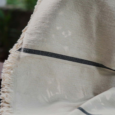 King Hand Loomed Cotton Throw