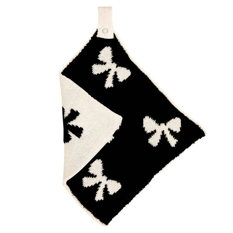 Plush Pacifier Blankie - Bow