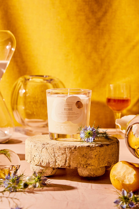 Rose Candle