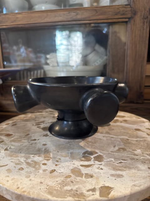 Manal Tadelakt Footed Bowl