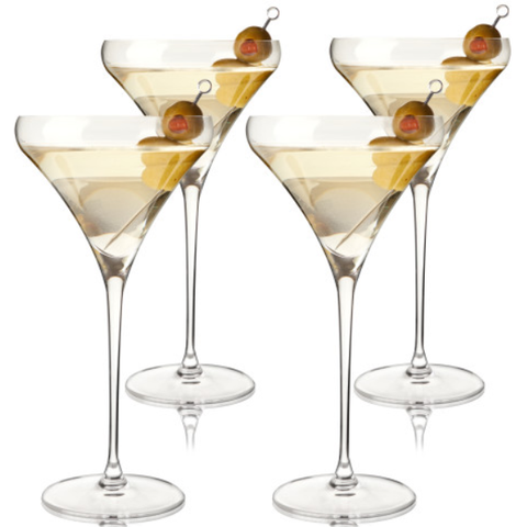 Willsberger Crystal Martini Glasses - Set of 4