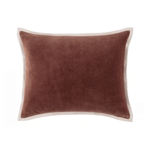 Gehry Velvet/Linen Decorative Pillow