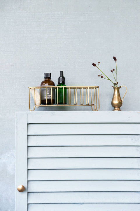 Slender Brass Wire Basket