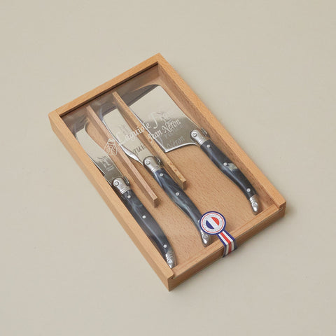 Laguiole 3 Piece Mini Cheese Utensil Set