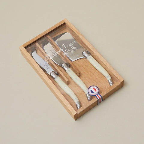 Laguiole 3 Piece Mini Cheese Utensil Set