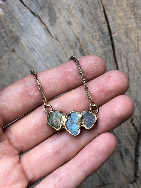 Frozen Fire Trio Pendant