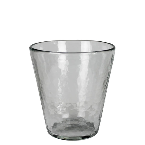 Rippled Glass Vase