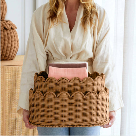 Scalloped Basket