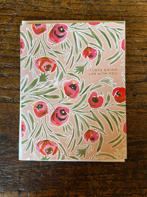 Doing Life + Love Friendship Card