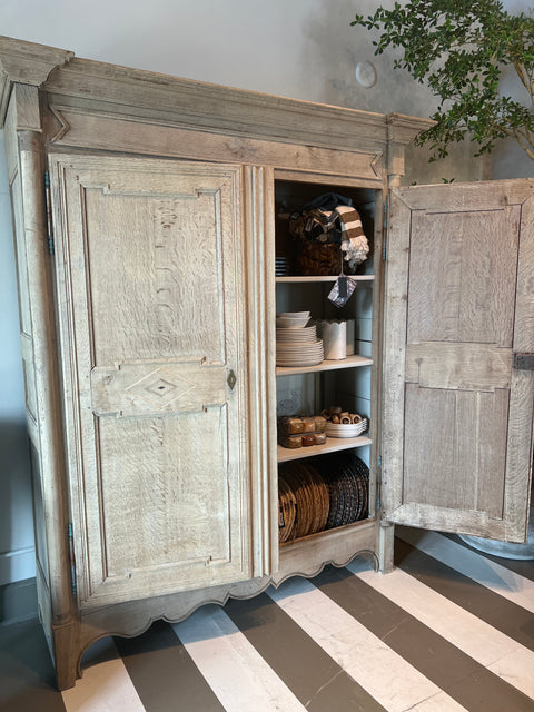 Bleached Oak Cabinet I