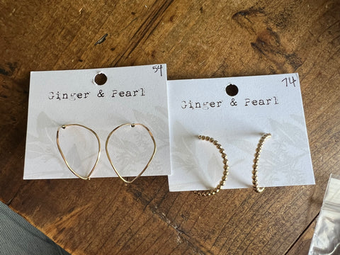 G&P Hoop Earrings
