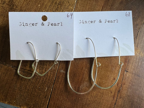 G&P Hoop Earrings