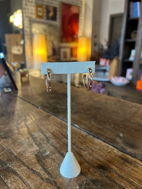 Cubic Zirconia Hoops