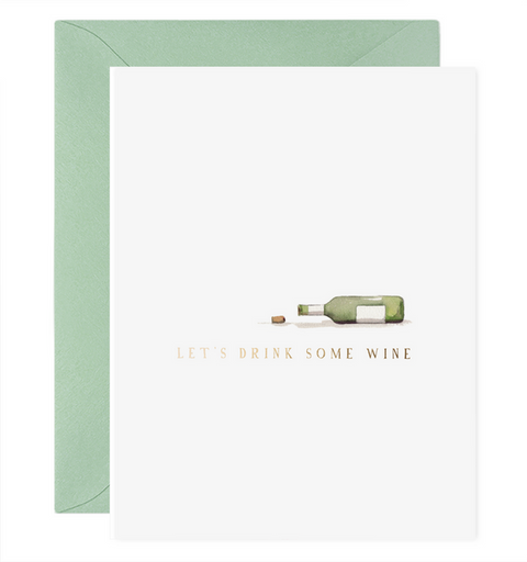 Drink Wine Card