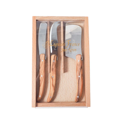 Laguiole 3 Piece Mini Cheese Utensil Set