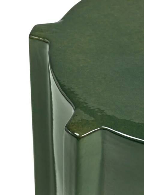 Dark Green Pawn Side Table
