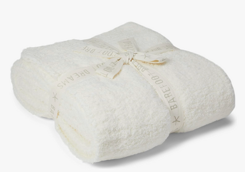 Barefoot Dreams CozyChic ribbed throw blanket