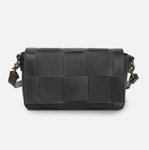 Mini Flap Woven Crossbody