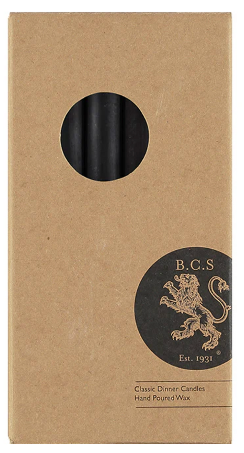 British Color Standard Dinner Candles - 6 Pack