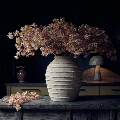 Artificial Prunus Blossom - Pink