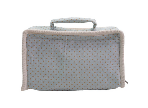 Plush Bear with Suitcase Bed and Outfits