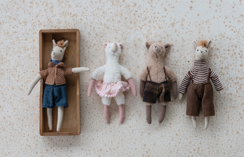 Mini Llama in Clothes