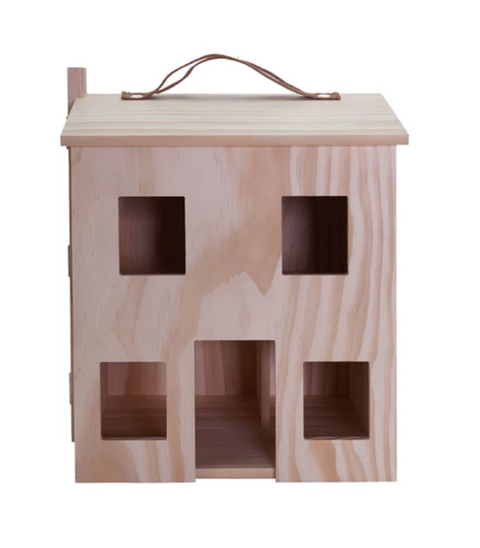 Wooden Folding Doll House