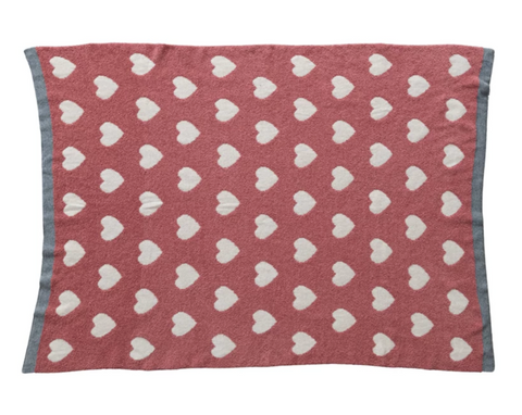 Cotton Knit Baby Blanket