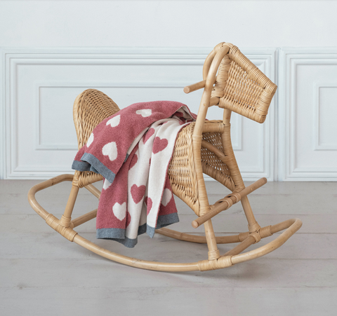 Cotton Knit Baby Blanket