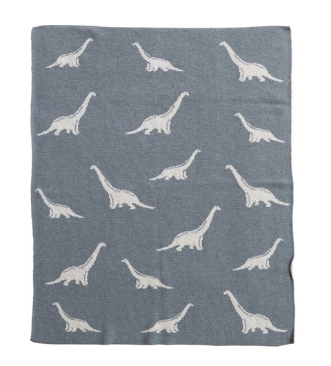 Cotton Knit Baby Blanket