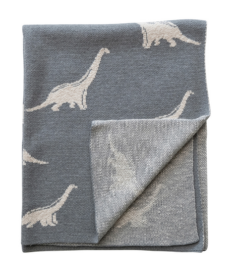 Cotton Knit Baby Blanket