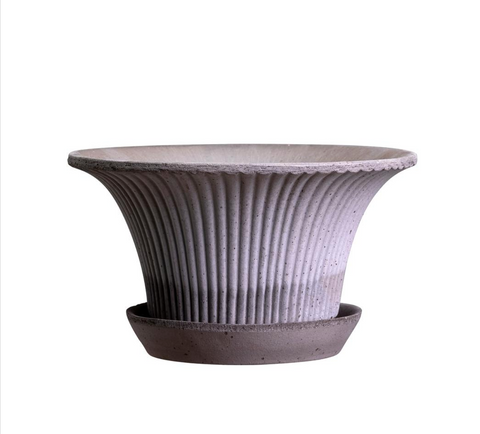 Daisy Grey Pot Set