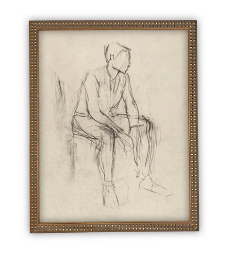 Sitting Man Sketch