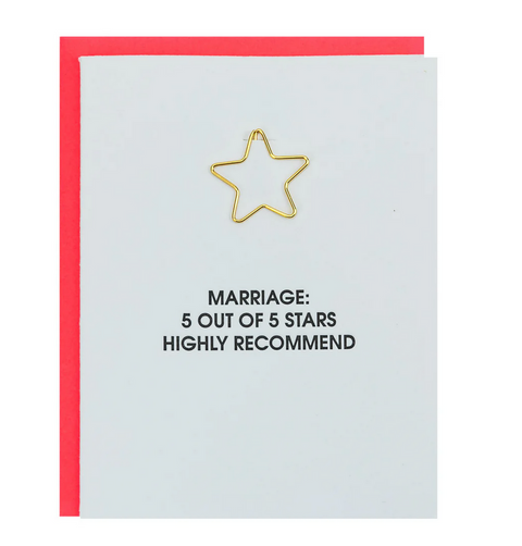 Highly Recommend Card