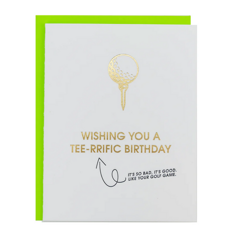Tee-Rific Birthday Card