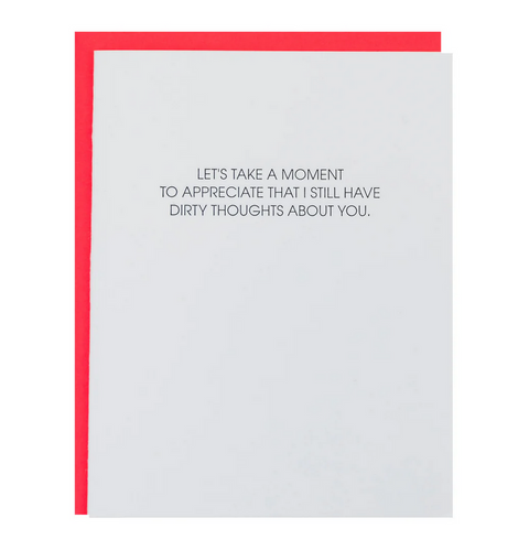 Dirty Thoughts Card