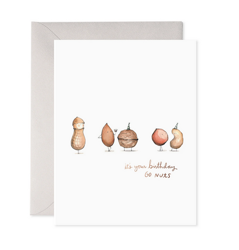 Go Nuts- Birthday Card