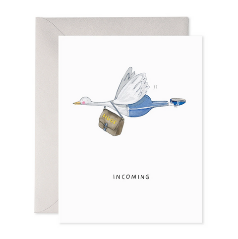 Goose Delivery - Baby Card