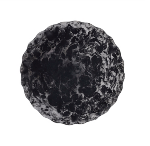 Black Resin Cake Stand