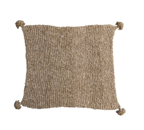 Woven Throw with Tassels