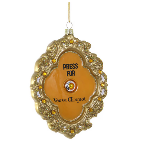 Press for French Champagne Ornament
