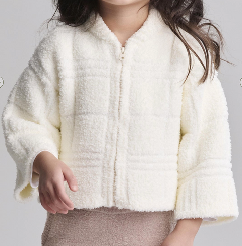 CozyChic Toddler Plaid Bomber Jacket