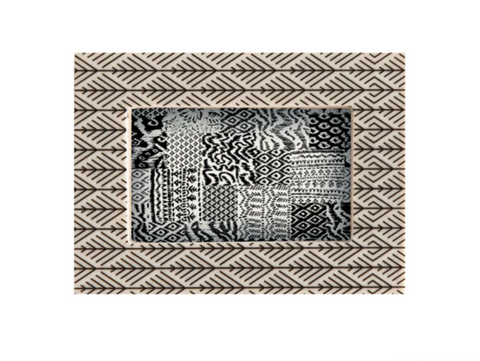 Small Resin & Bone Photo Frame