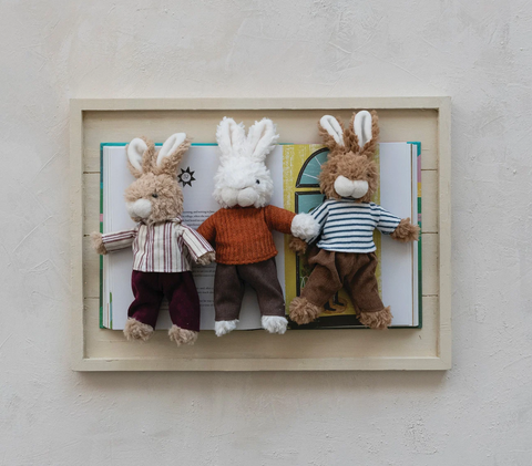 Plush Bunny in Clothes