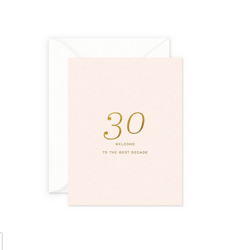 Best Decade Birthday Card