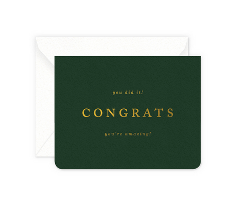 Amazing Congrats Card