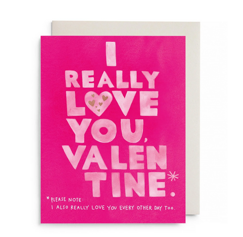 Asterisk - Valentine's Day Card