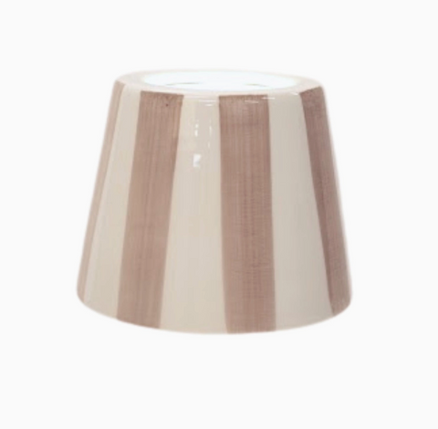Lido Stripe Ceramic Shade