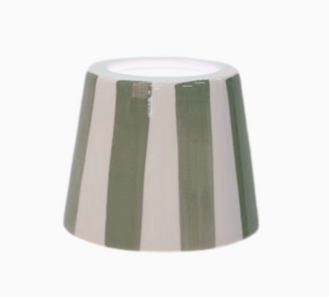 Lido Stripe Ceramic Shade